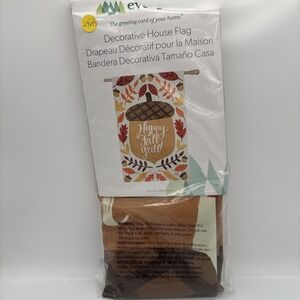 Evergreen Decorative House Flag Enjoy Life 29" x 43" New In Package NIP